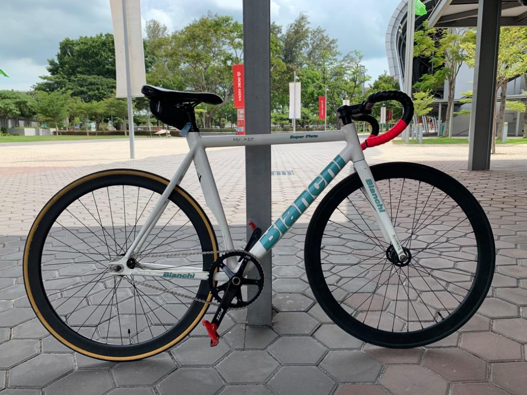 WTS WTT Bianchi Super Pista Full Bike Sports Equipment Bicycles Parts Bicycles on Carousell