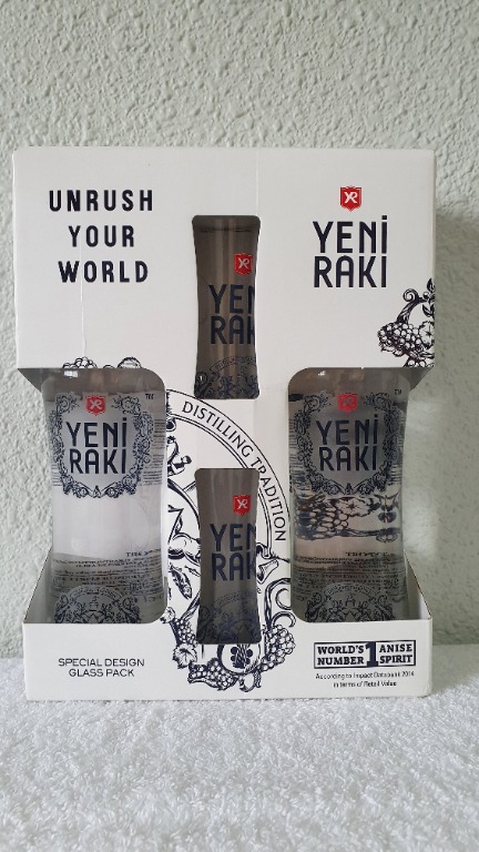 yeni raki turkish anise liquor gift box food drinks alcoholic beverages on carousell