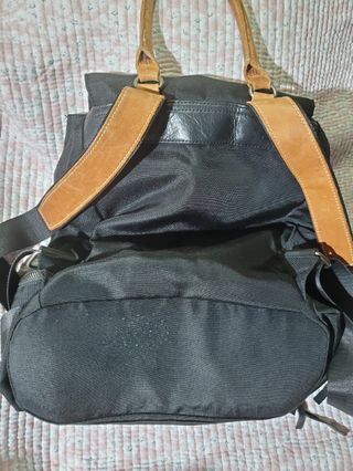背包 （真皮加尼龍）backpack