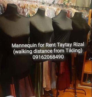 Mannequin for rent