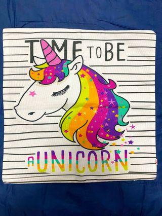 UNICORN throw pillow case