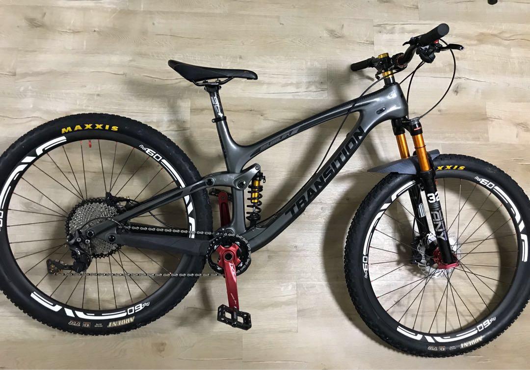 2019 Transition Smuggler L size carbon frame 29er carbon wheel condition 9.7 10 Sports Equipment Bicycles Parts Bicycles on Carousell