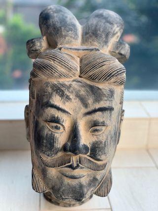 Ancient Chinese Warrior Head