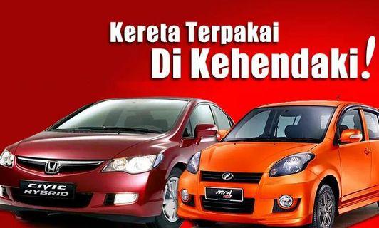 Mahu menjual kereta tetapi tidak dapat mencari peniaga kereta