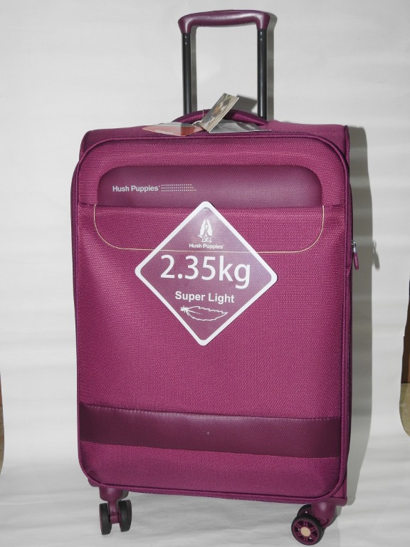 24 Luggage - Hush Puppies (2.35 kg Super Light) Purple, Hobbies u0026 Toys,  Travel, Luggage on Carousell