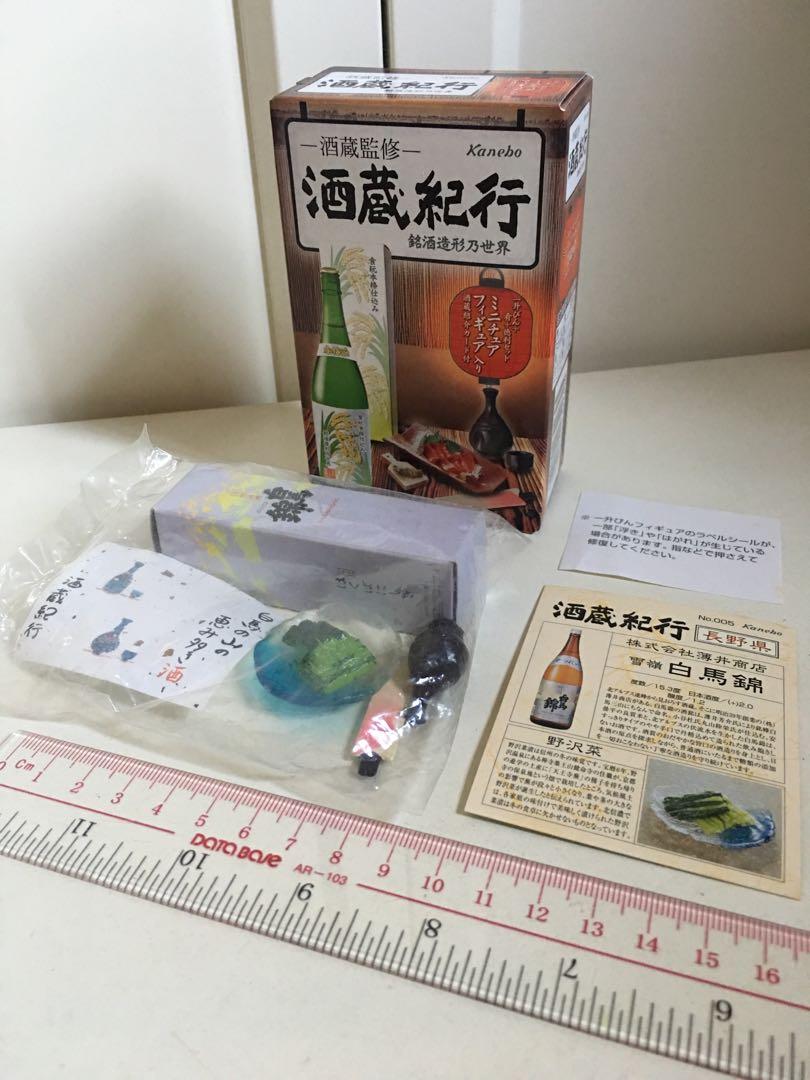 酒藏紀行 白馬錦日本清酒連小食酒具食玩miniature 微縮微型可配re Ment Mimo T For Candy 孖妹黏土人1 12 興趣及遊戲 玩具 遊戲類