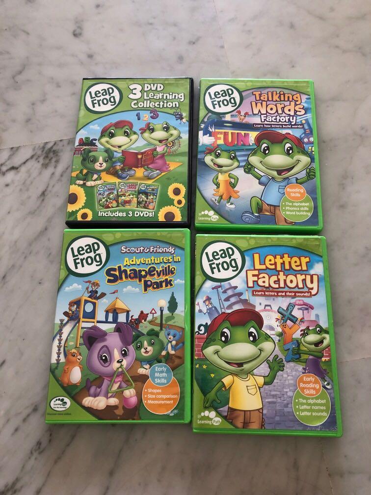 All for $12: Leap frog, Barney, Chinese educational for young children ...