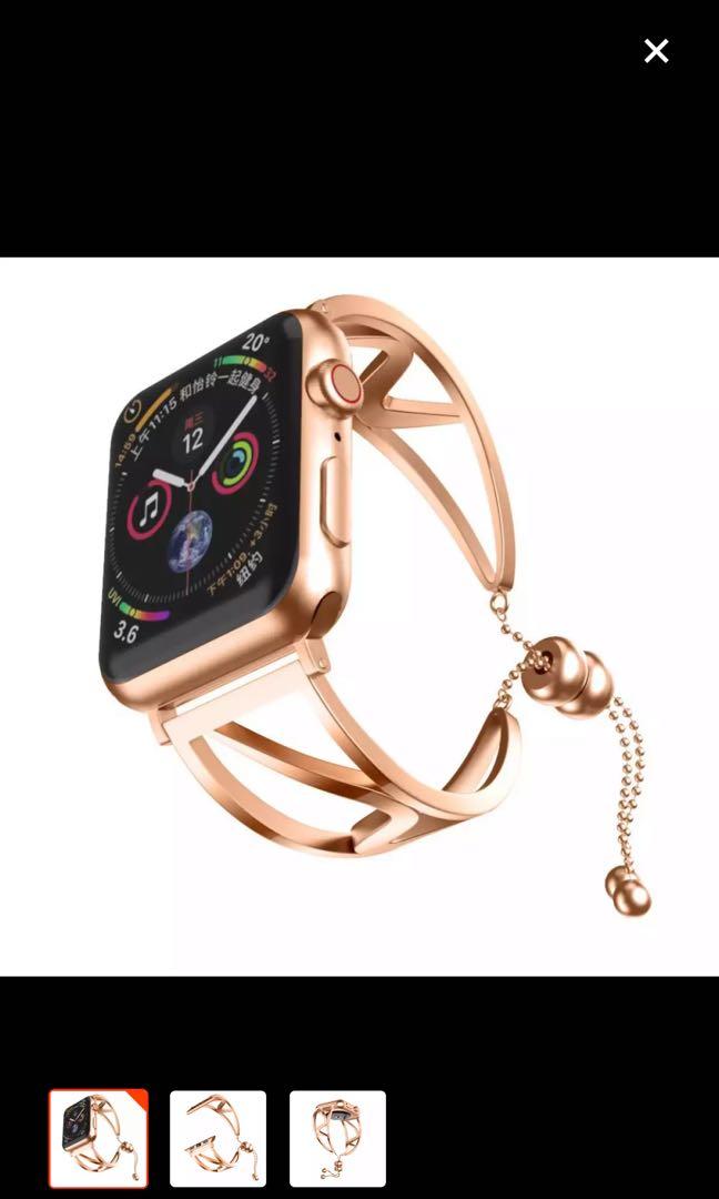 Apple Watch Series 4 Rose Gold Band Strap 44mm, Women's ...