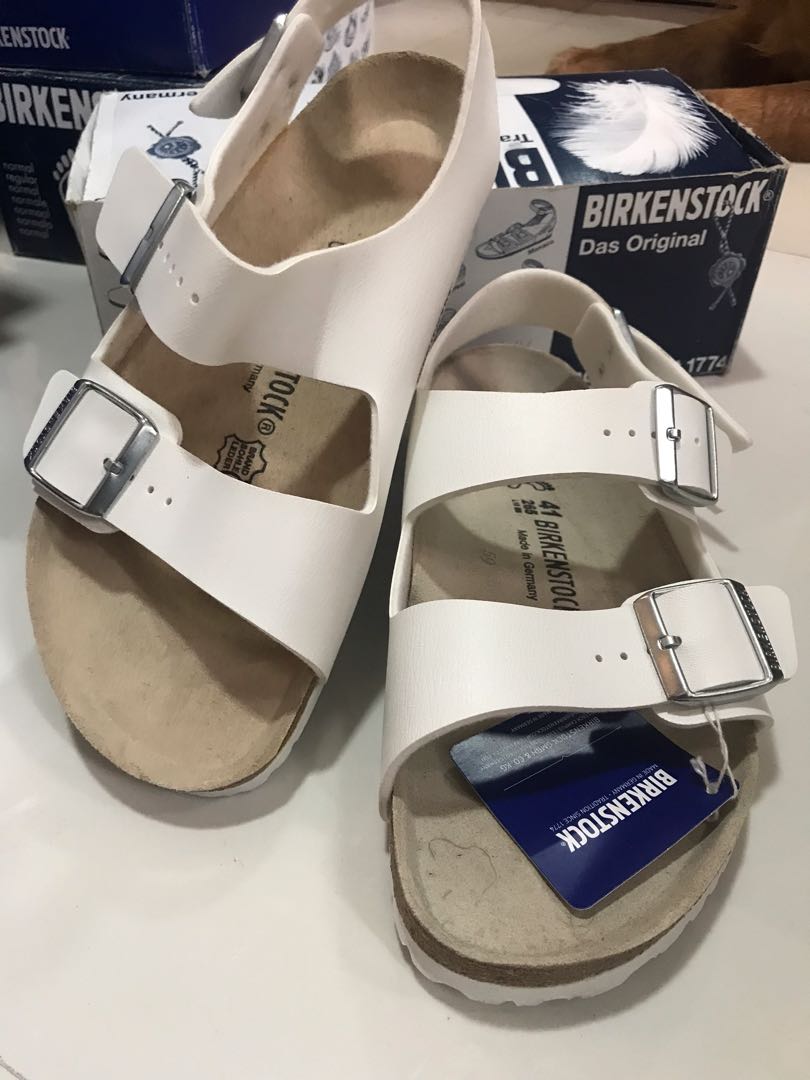 birkenstock milano white