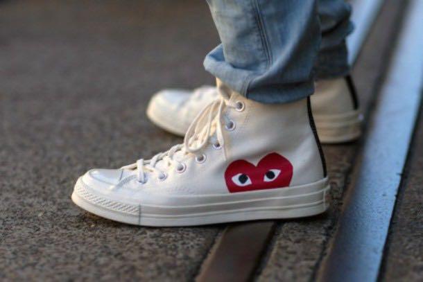 Cdg converse high cream online