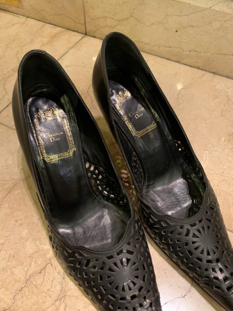 Christian Dior Kitten Heels, Women's Fashion, Footwear, Heels on Carousell
