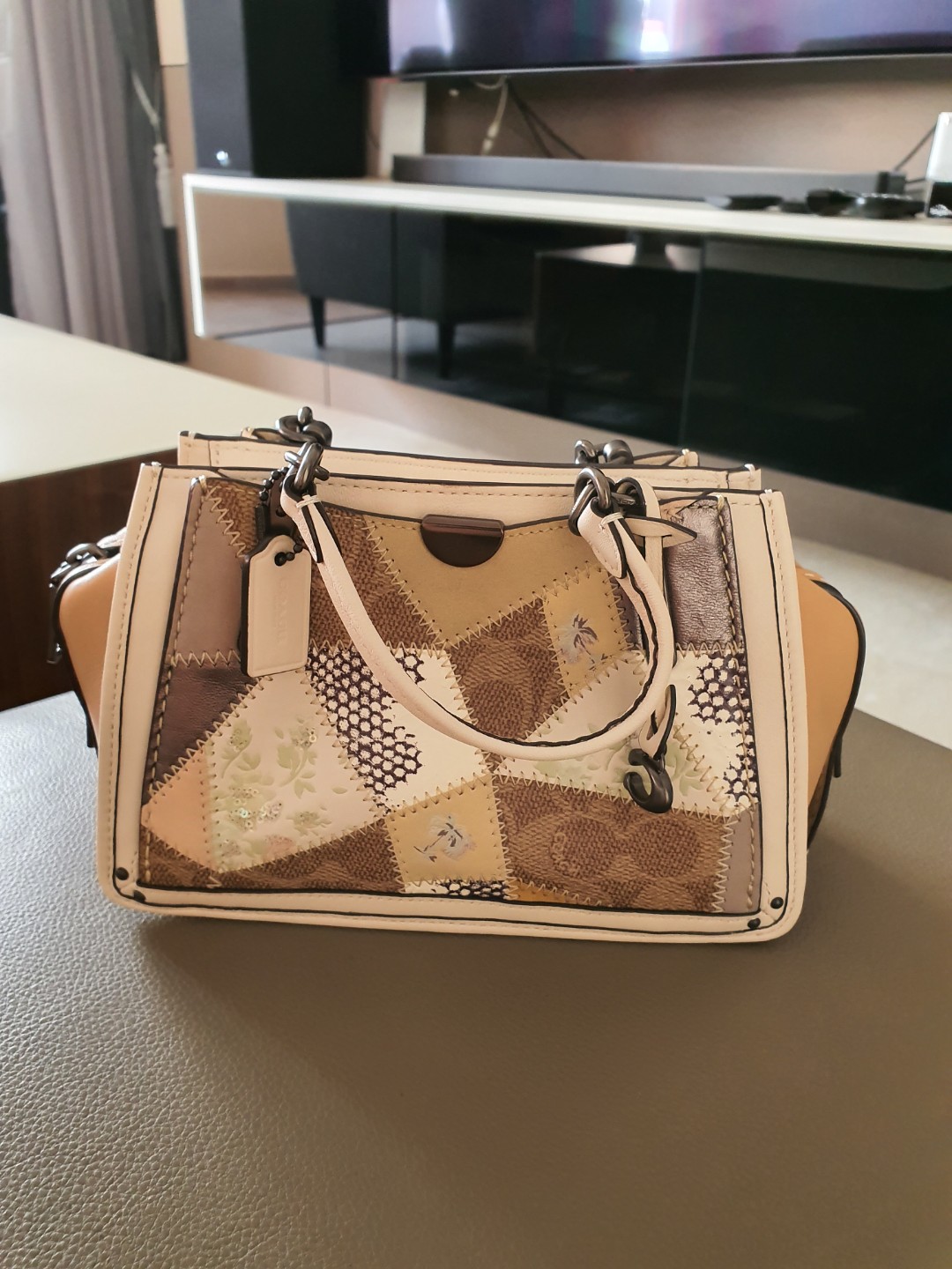 Coach Dreamer 21 With Signature Patchwork