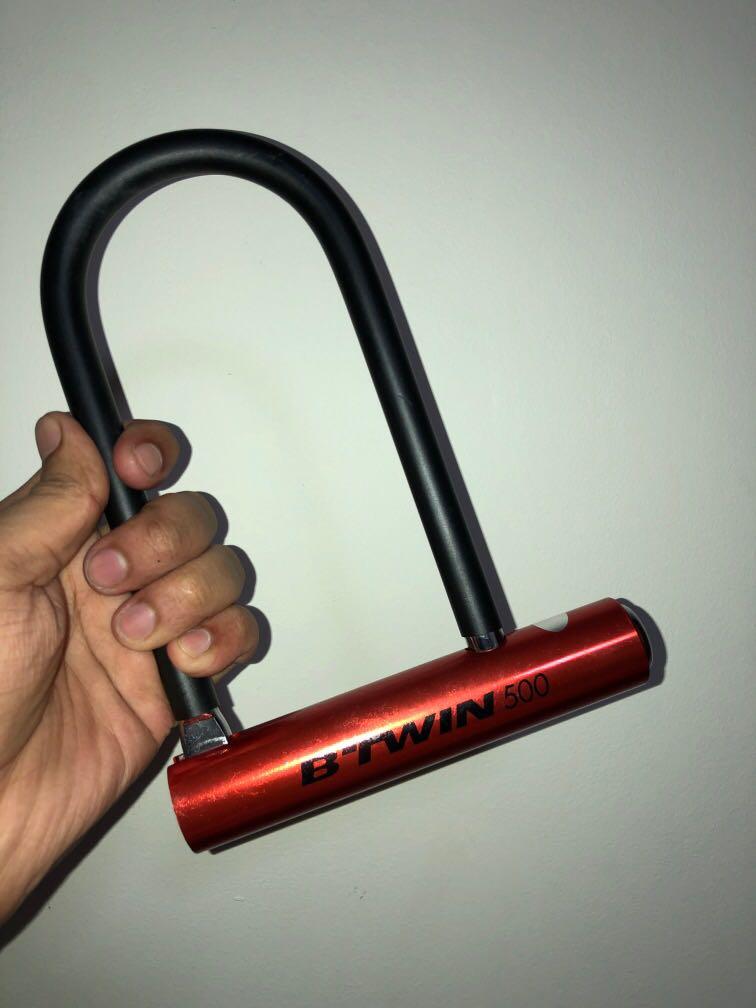 Decathlon BTWIN 500 D lock Motorcycles Motorcycle Accessories on