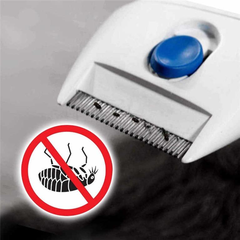 ELECTRIC ANTI FLEA COMB FOR CATS DOGS RABBIT Pet Supplies