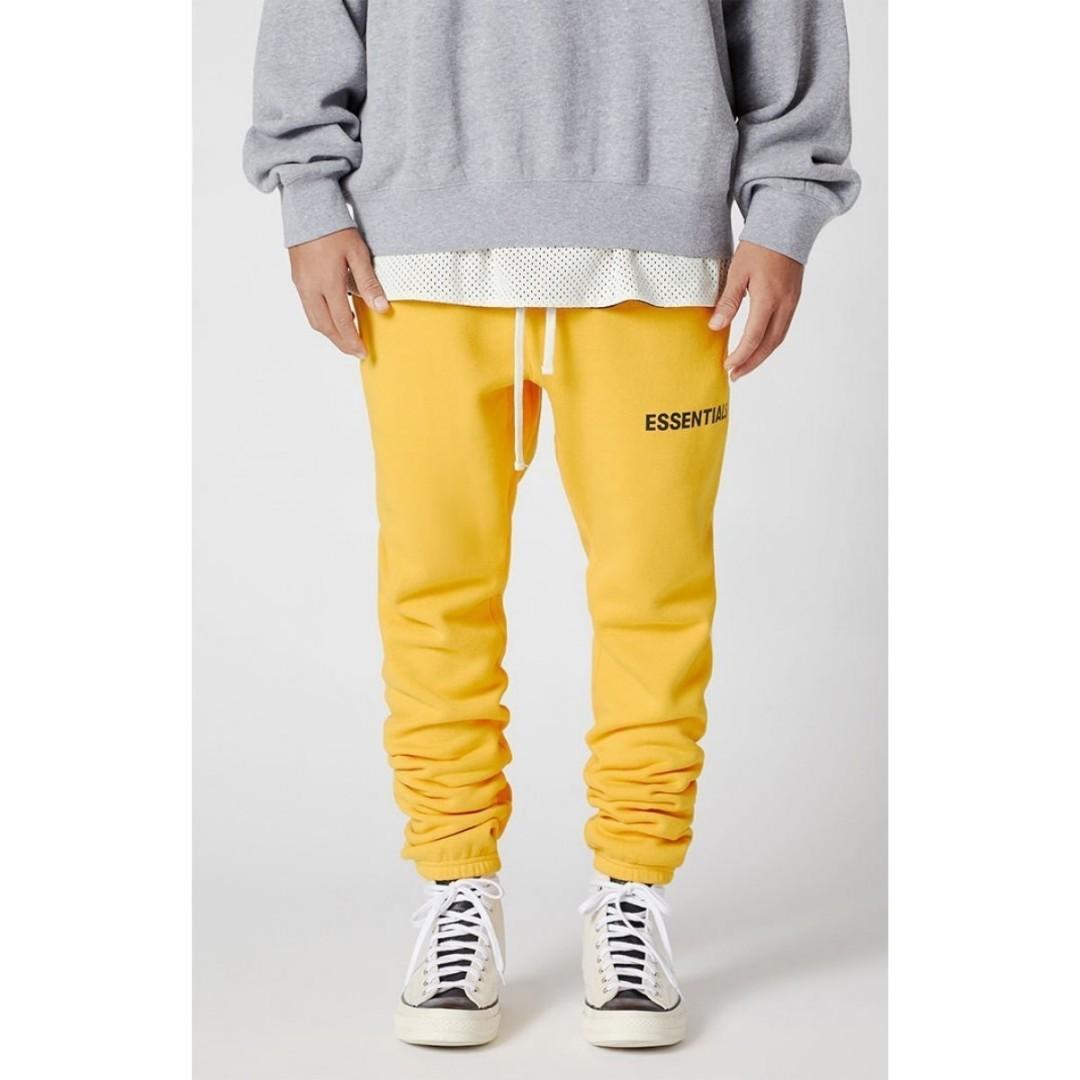Fear Of God Essentials Graphic Yellow 