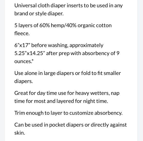 Geffen baby clearance super absorber plus