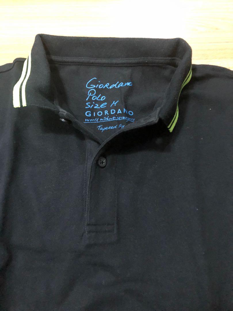 Giordano Black Polo Shirt (Category: Tshirts & Polo Shirts ) located in Quezon City. Submitted by arctichusk (Listing ID 269368251, Image 2). Description: .