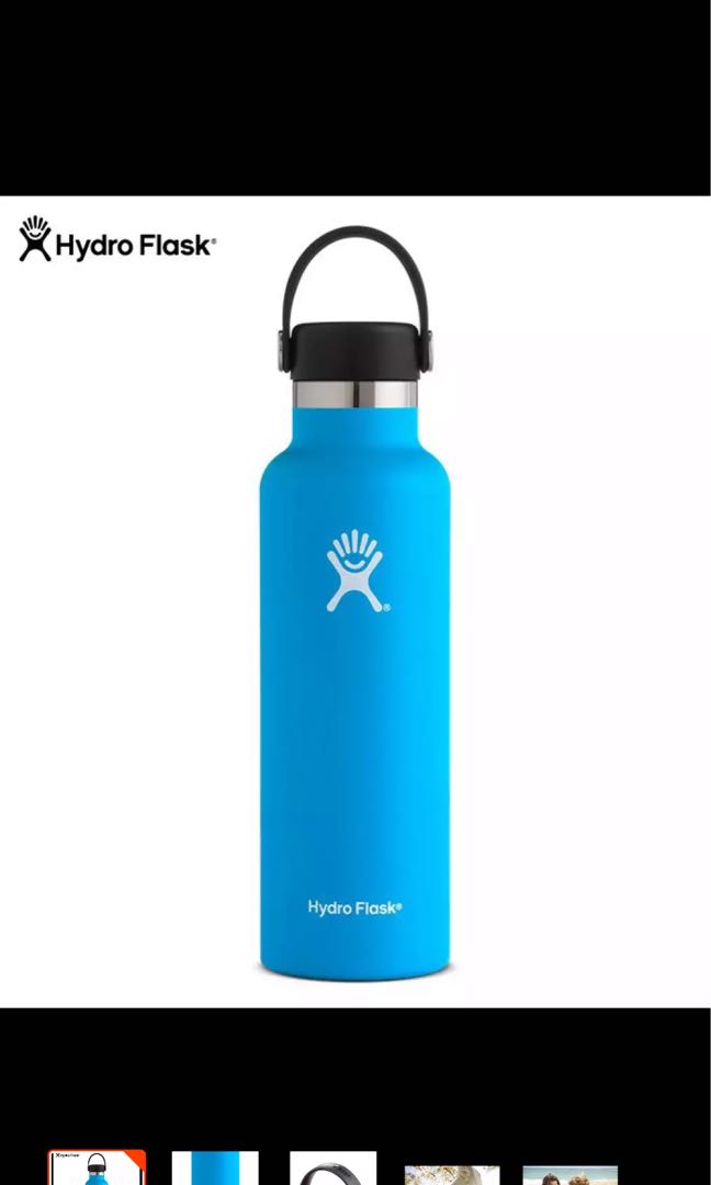 Hydro Flask 21oz Standard Mouth Insulated Steel Drink Water Bottle Pacific Blue Sports Other Sports Equipment On Carousell