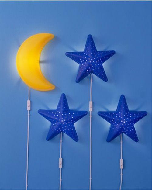Ikea blue top star light