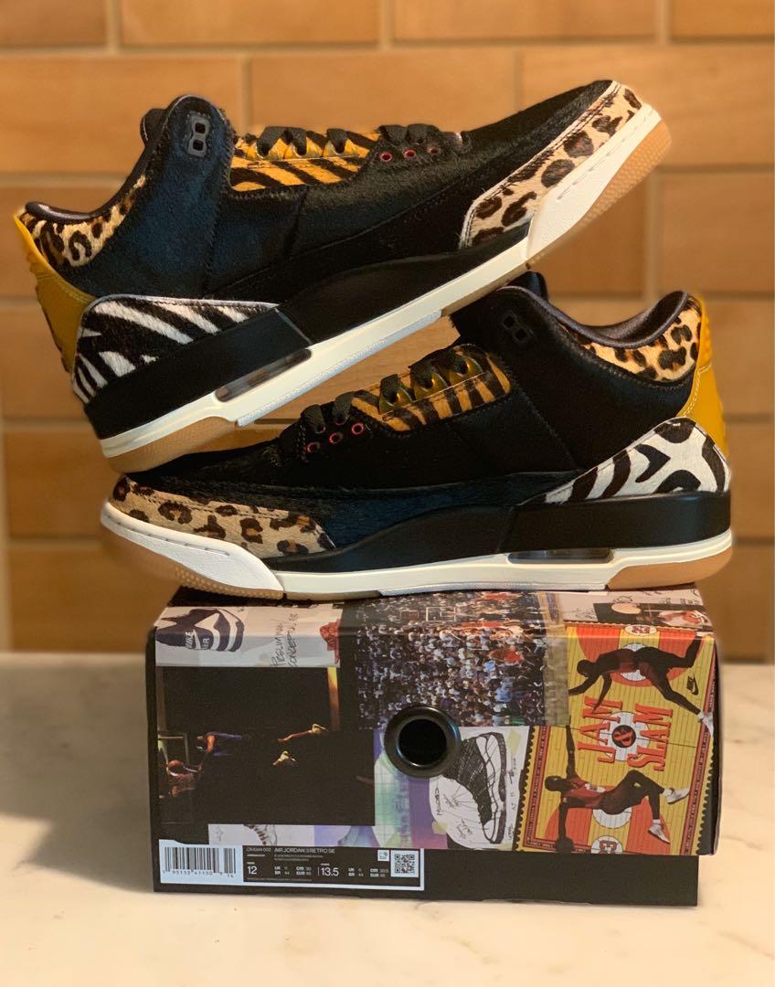 jordan 3 leopard