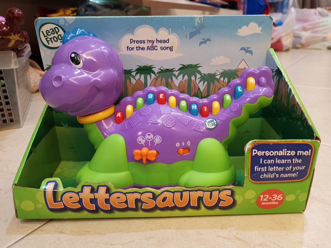 Leapfrog Lettersaurus, Hobbies & Toys, Toys & Games on Carousell