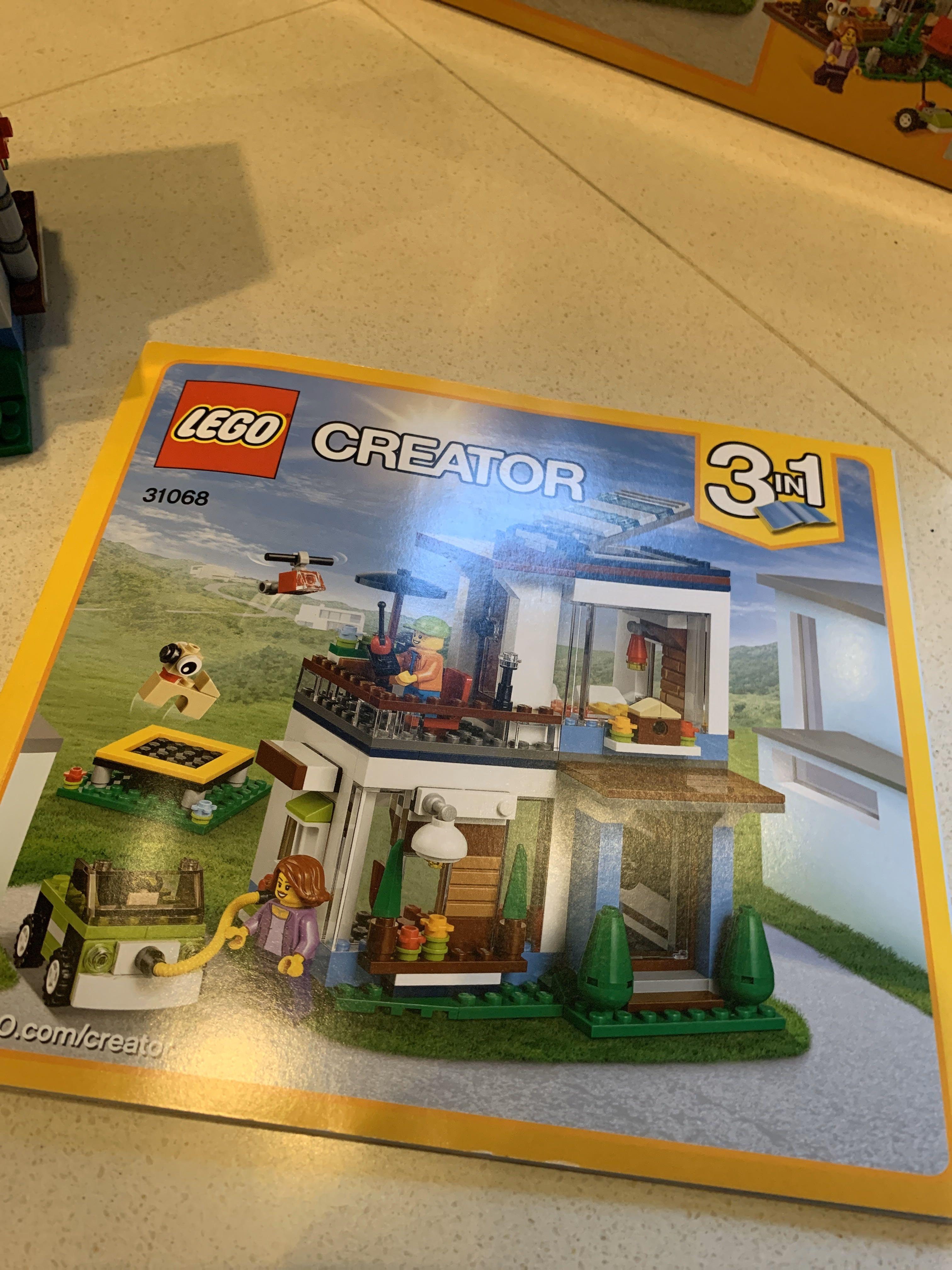 LEGO Creator 3 in 1 Series Item No 31068 Modular Modern Home Hobbies Toys Toys Games on Carousell