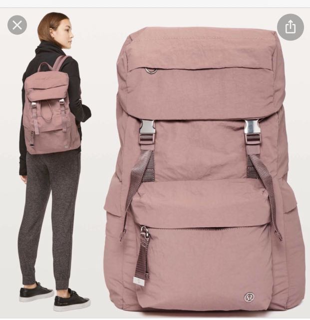On my shop level rucksack