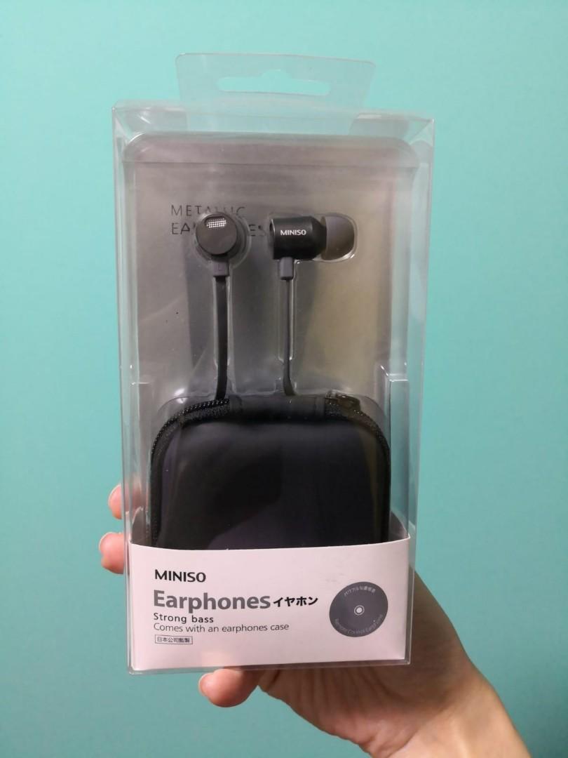 Miniso earphones strong bass store