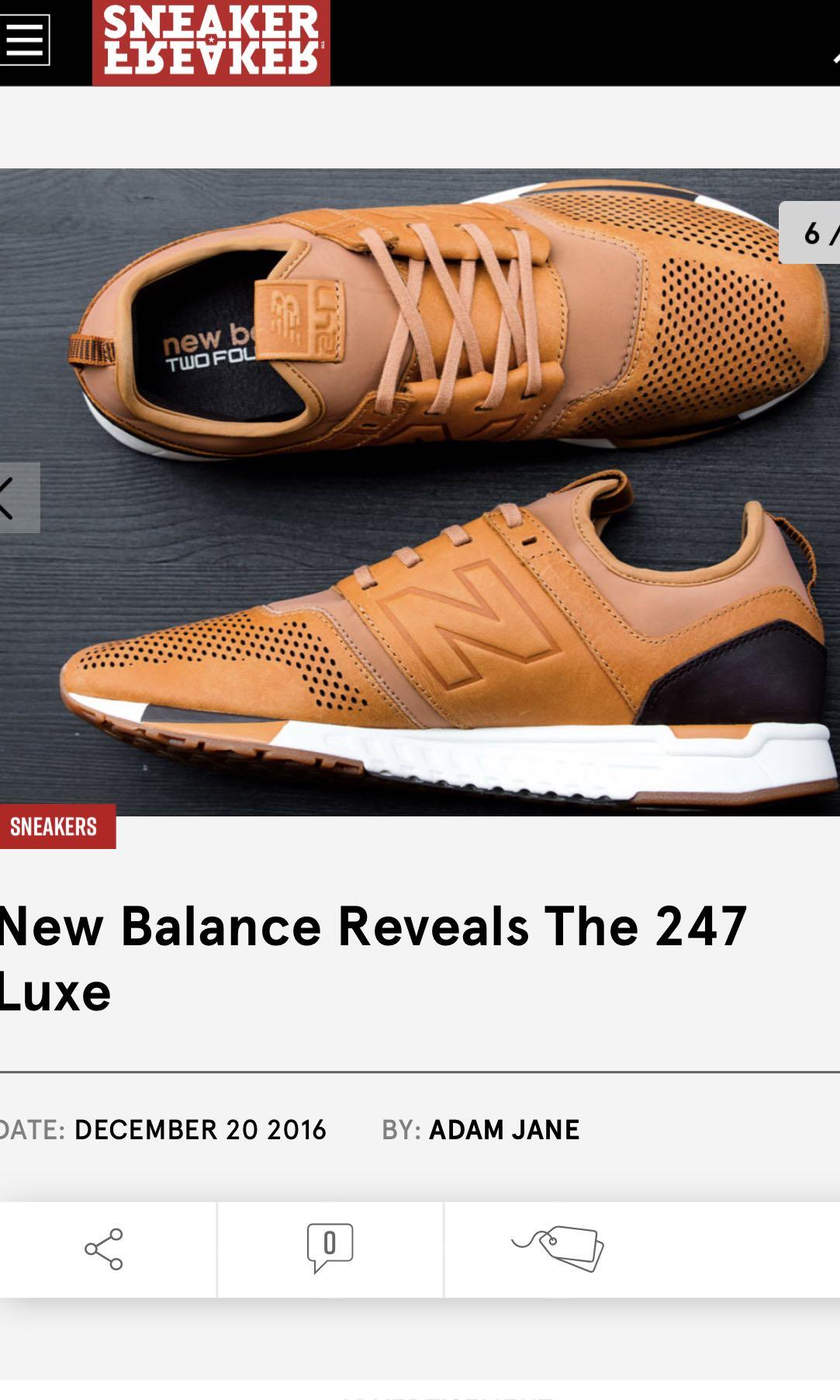 new balance 247 luxe mens 2016