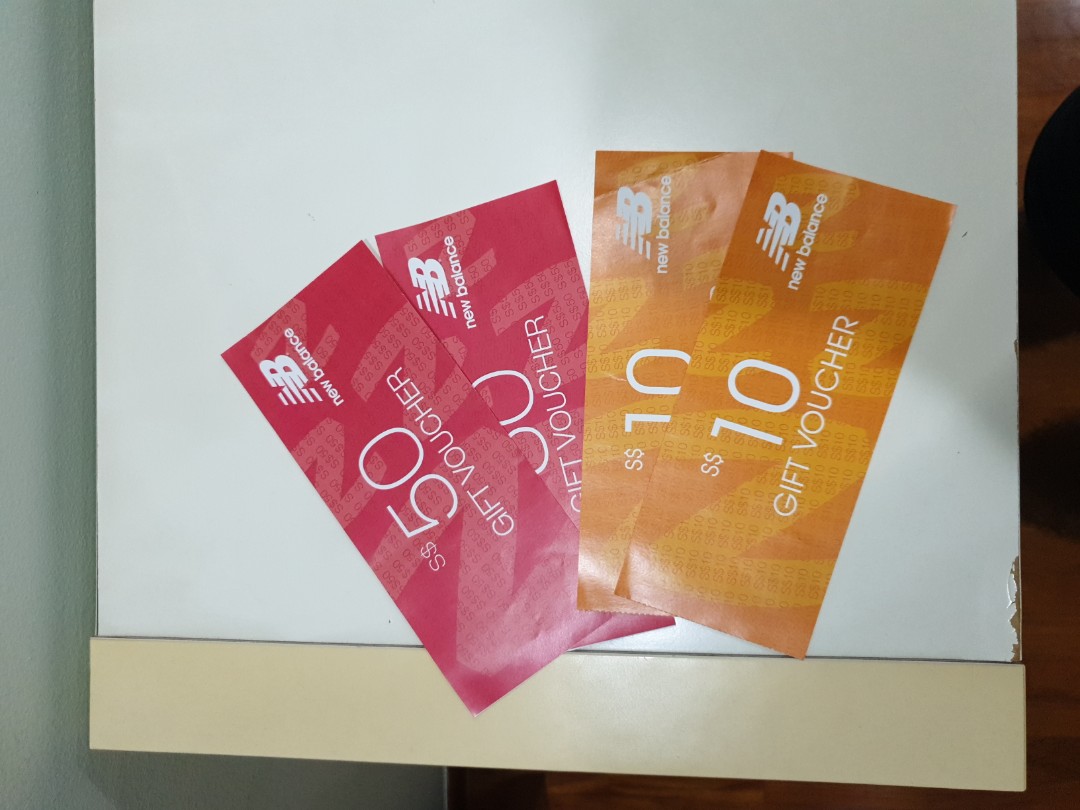New Balance Gift Voucher, Sports Equipment, Other Sports Equipment and