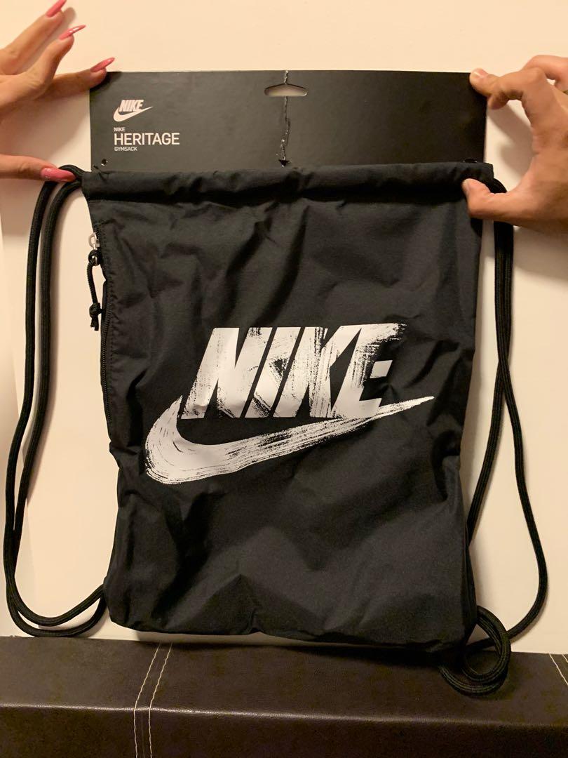 Nike Drawstring Bag Heritage(New), Men's Fashion, Activewear on Carousell