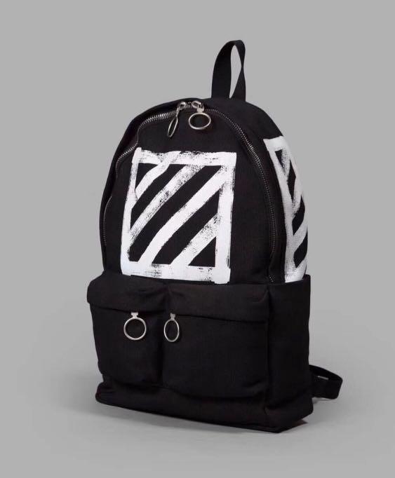 Off white diagonal backpack hotsell
