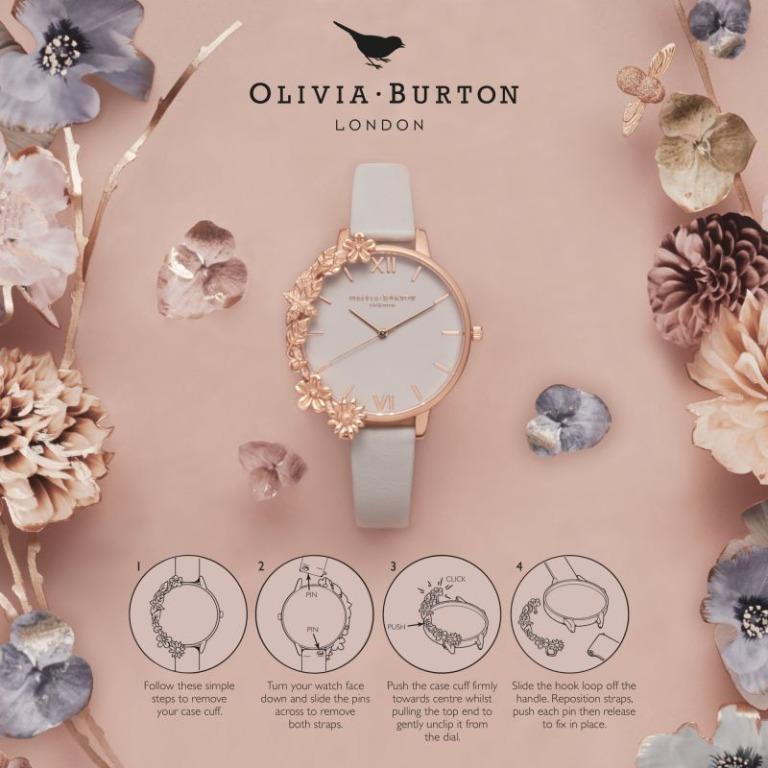 Olivia burton hotsell watch back removal