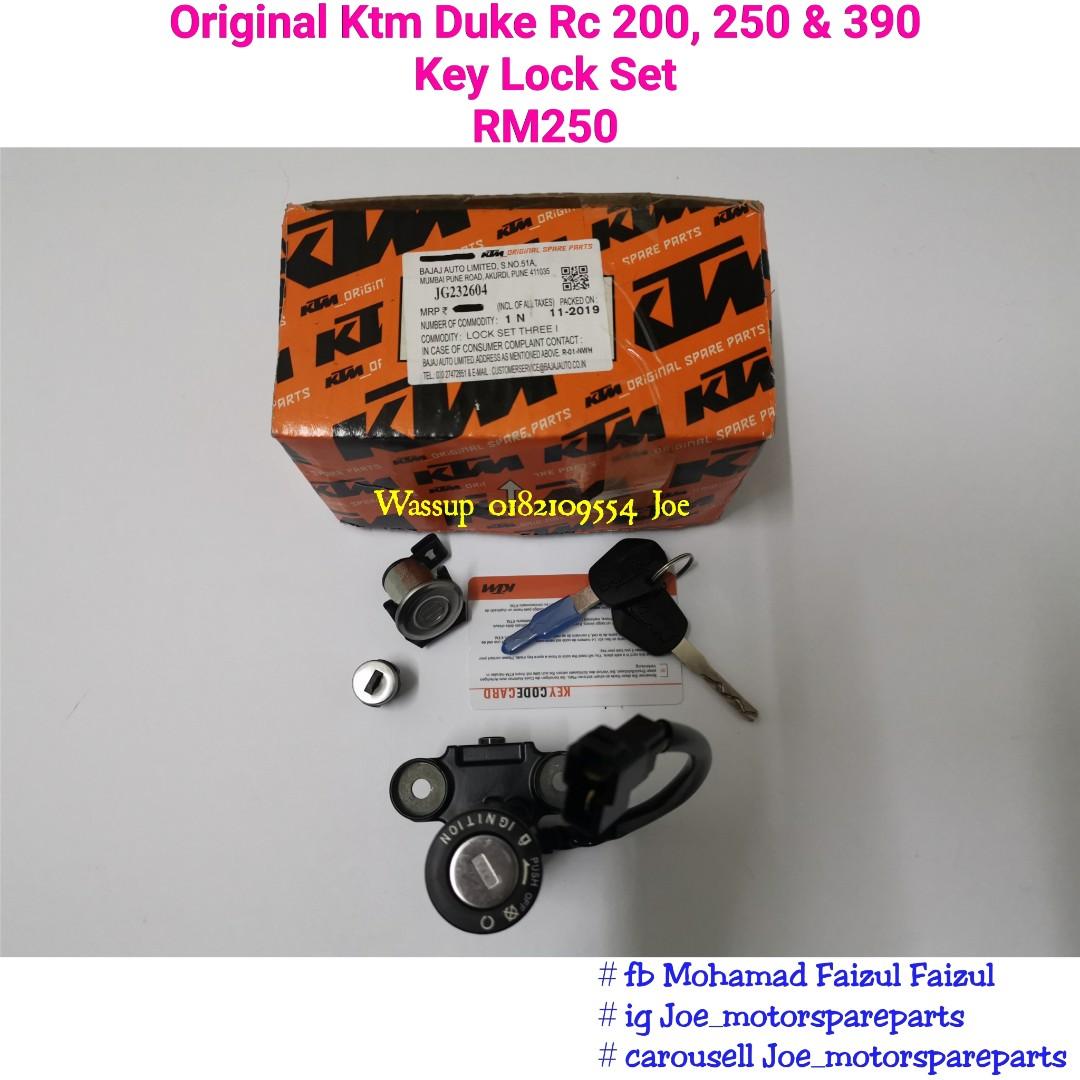 Ktm rc 200 lock set price shop