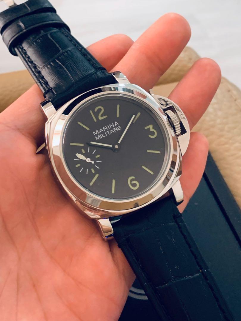 Parnis marina militare 44mm on sale