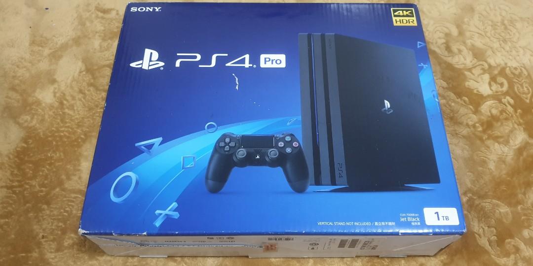 ps4 pro box only