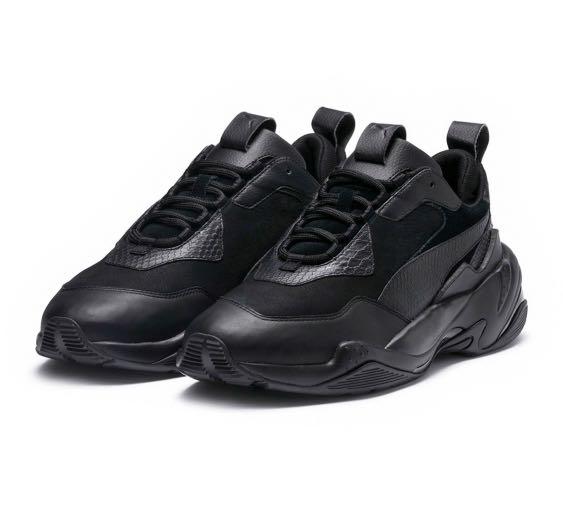 puma thunder desert triple black