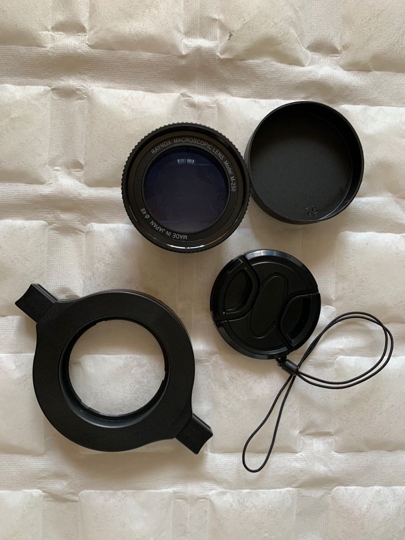 Raynox macroscopic lens M250, Photography, Lens & Kits on Carousell