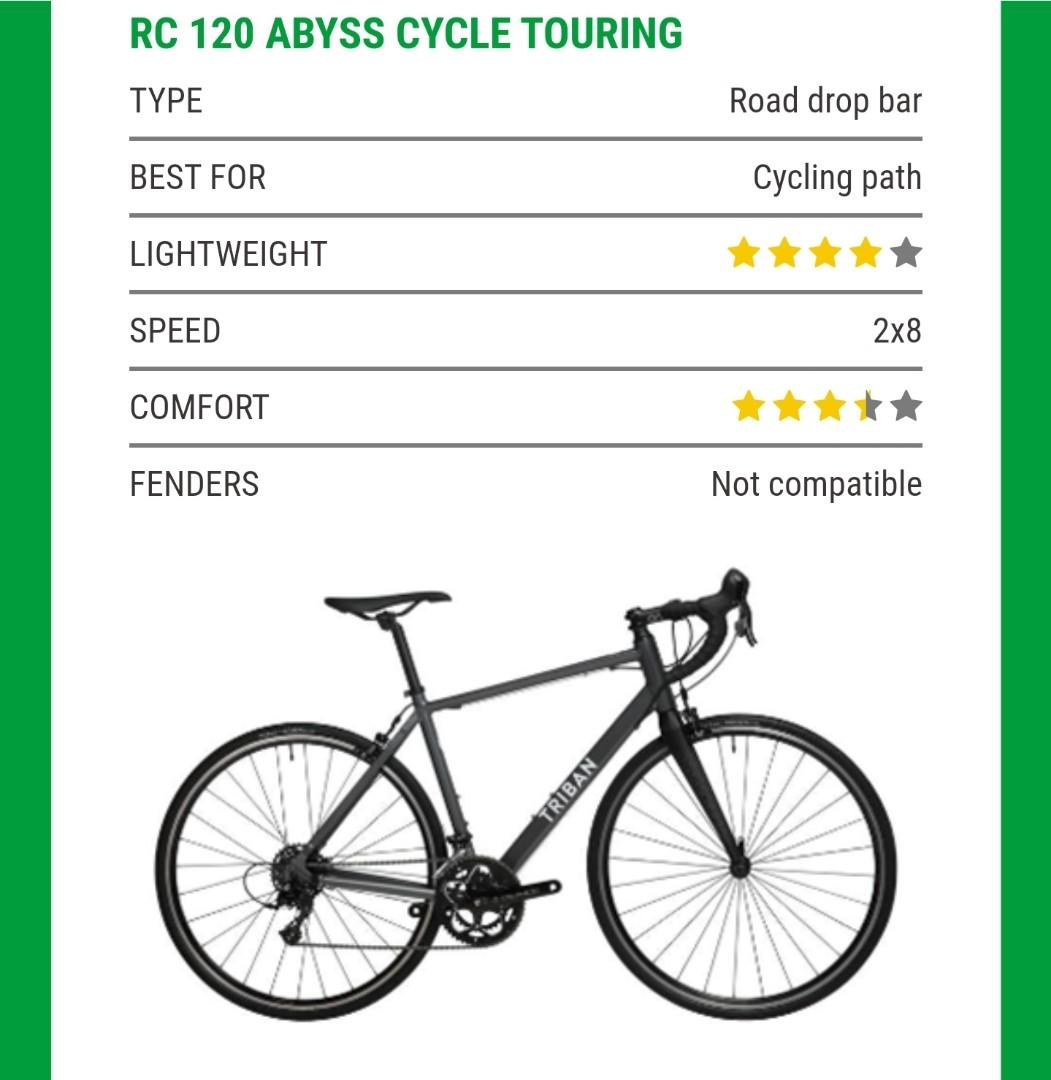 RC 120 Abyss Triban Road Bike NEW