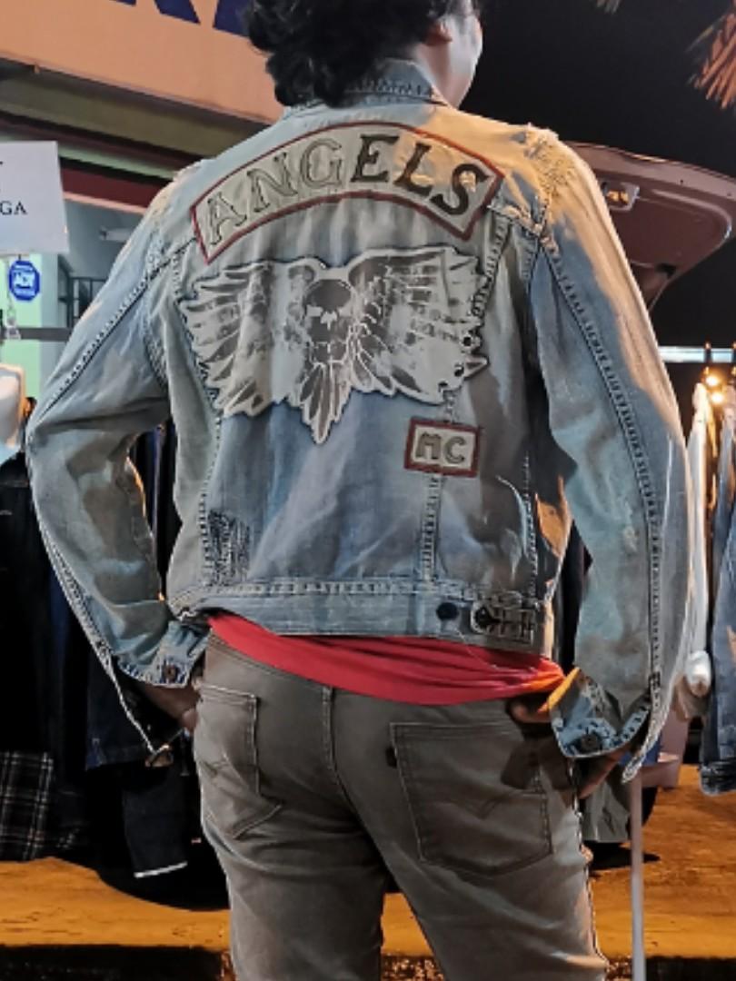 REPLAY ANGELS JEANS JACKET MADE IN ITALY