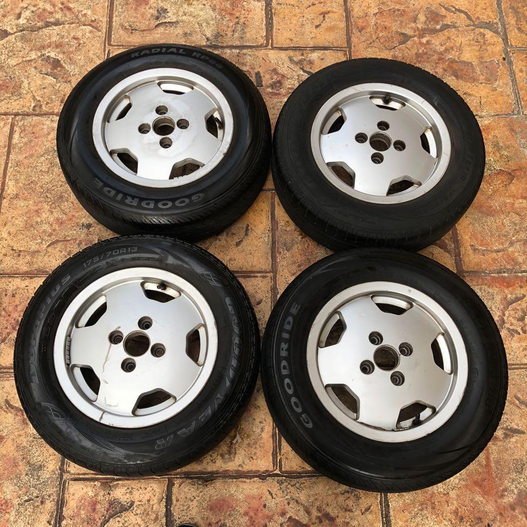 Rim Wira 13 inci, Auto Accessories on Carousell