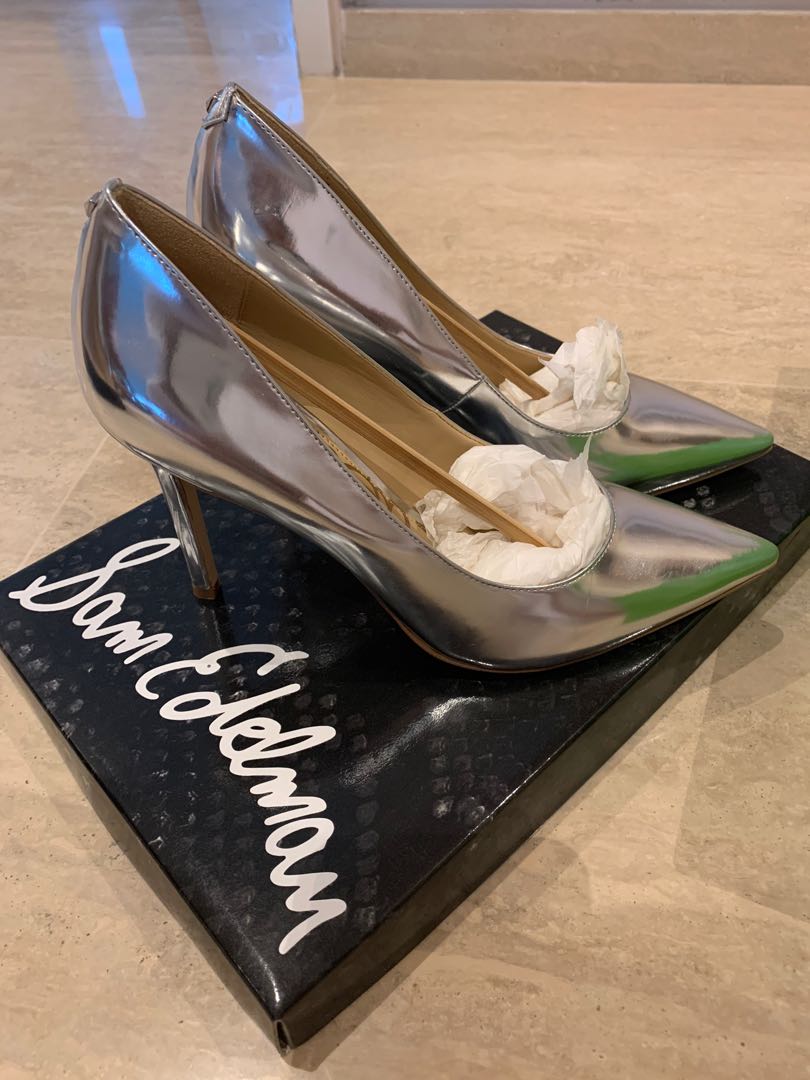 Sam edelman hot sale metallic heels
