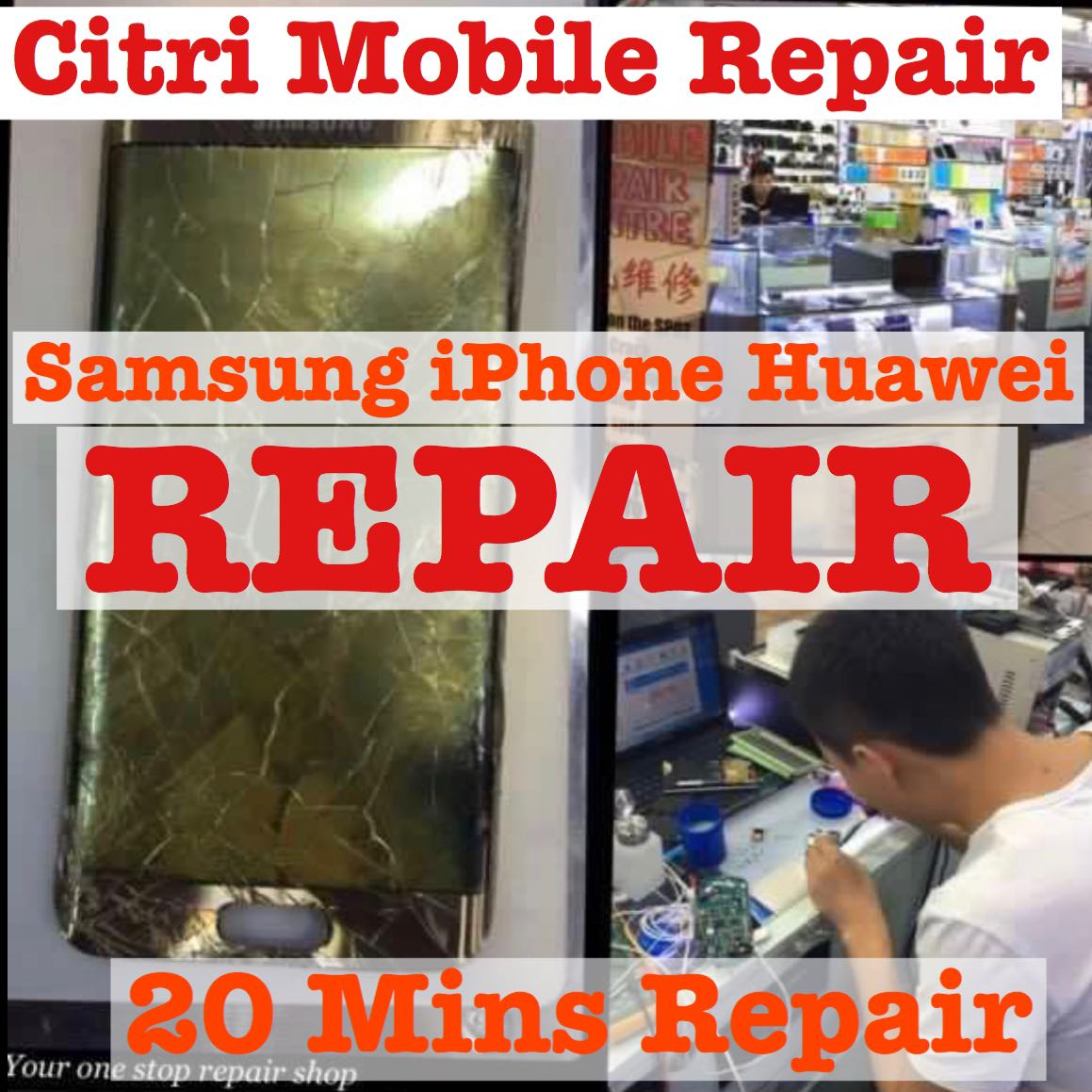 Samsung S8 S9 S10 Plus Note 8 9 iPhone X LCD Screen Repair