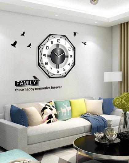 Simple Nordic Wall Decoration Wall Clock Clock Home Decora Furniture Home Decor Others On Carousell