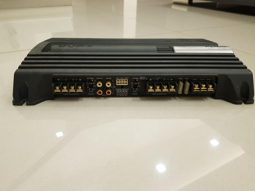 Sony Xplod 4Channel 600W Amplifier XMZR604, Audio, Soundbars