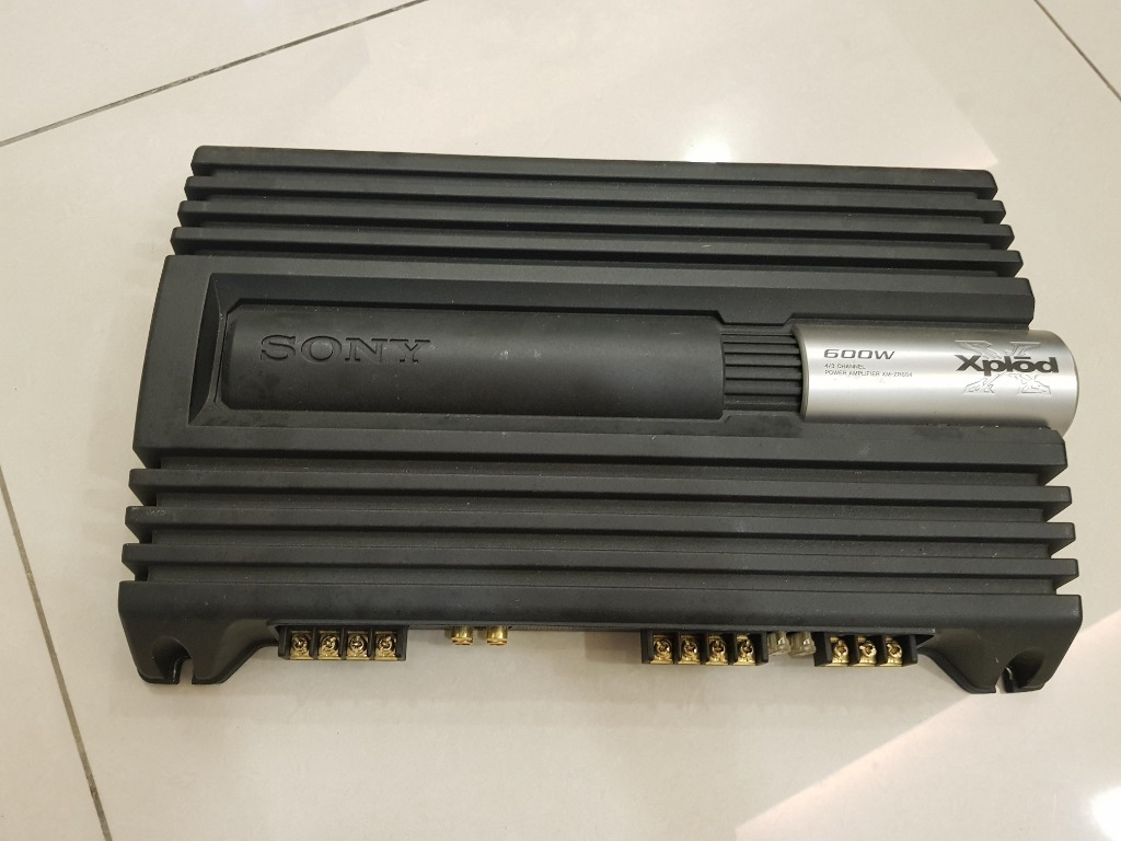 Sony Xplod 4Channel 600W Amplifier XMZR604, Audio, Soundbars