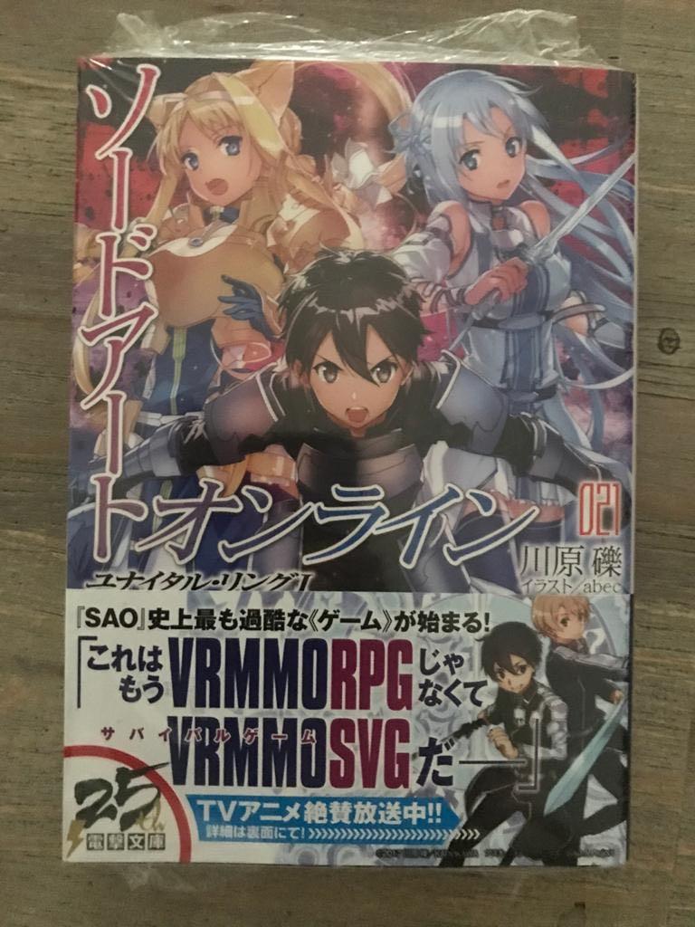 Sword Art Online Unital Ring 1 Book 21 Hobbies Toys Books Magazines Children S Books On Carousell
