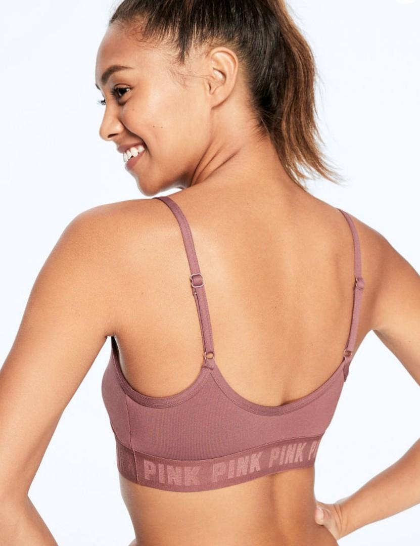 Buy Victoria's Secret PINK Optic White Ultimate Lightly Lined Twist Back  Sports Bra from Next Slovakia