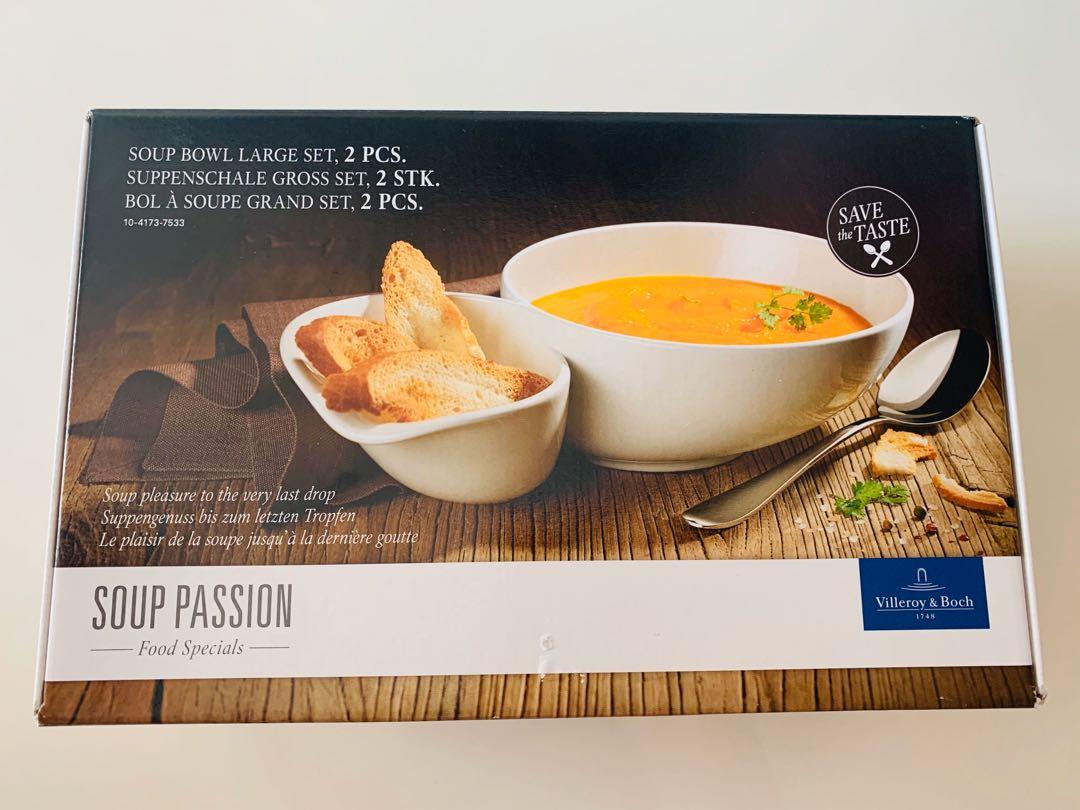 Villeroy Boch Soup Bread Bowl Set Home Appliances