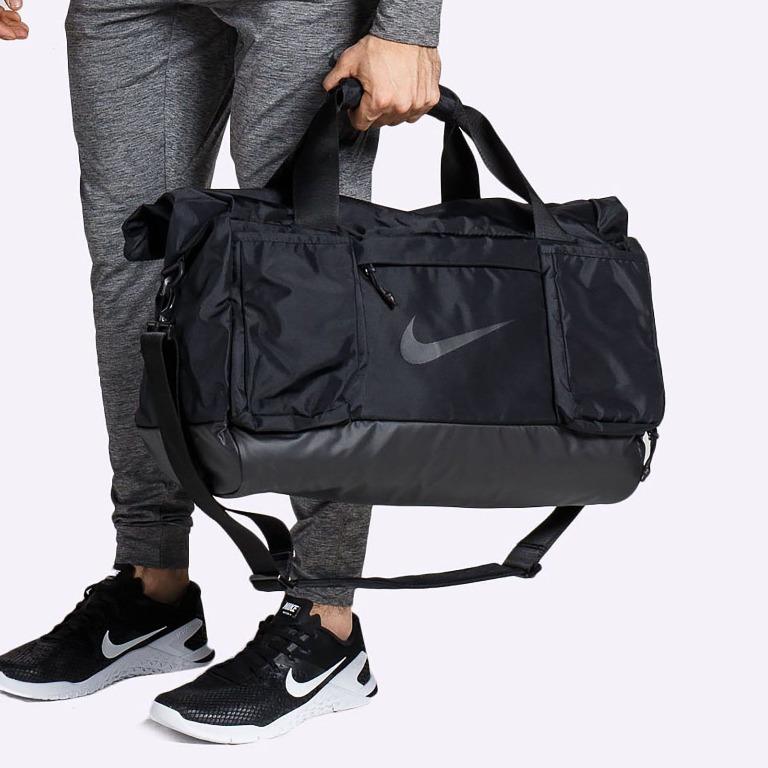 Authentic Nike Boston bag vapor speed duffel black M